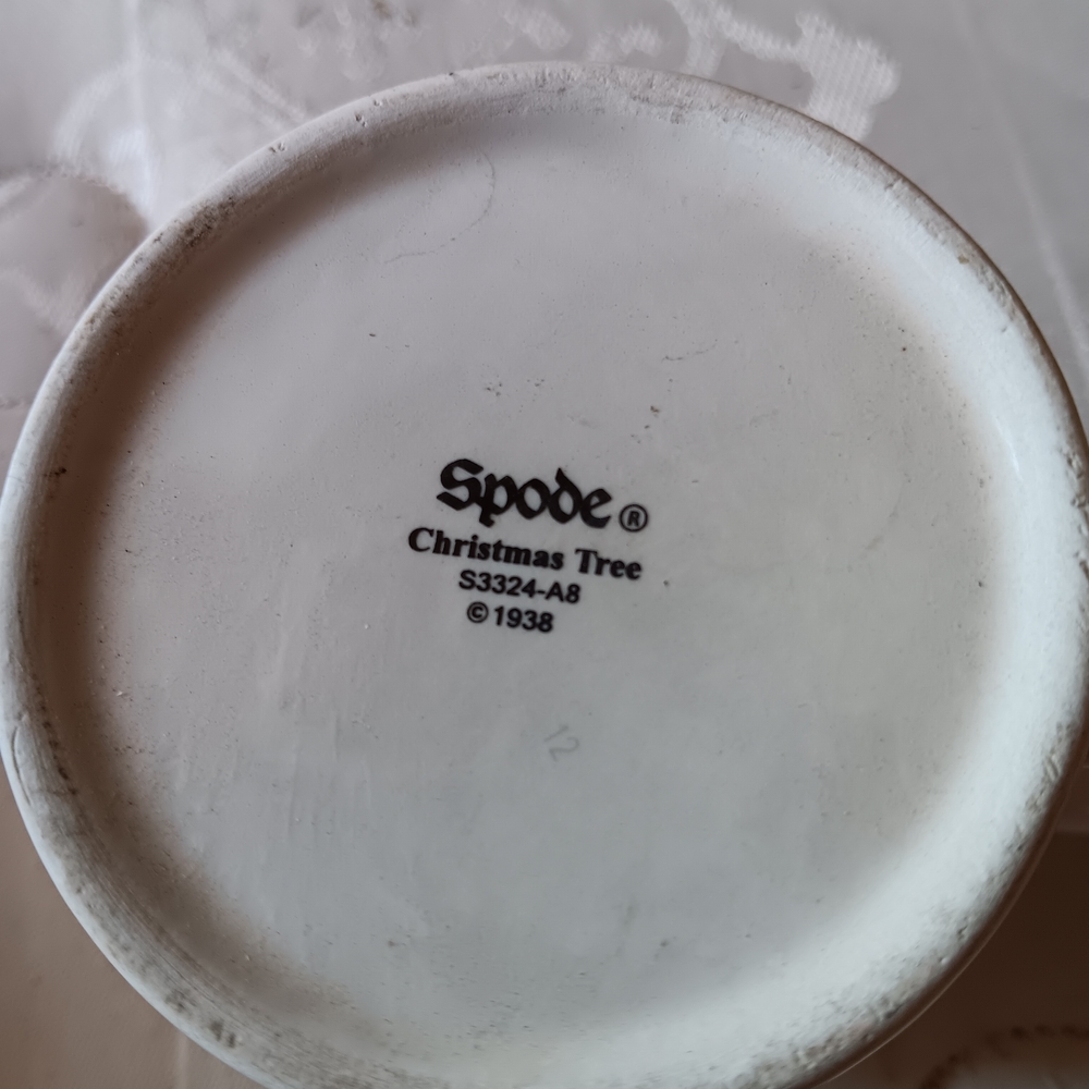 Spode Christmas Tree Cups